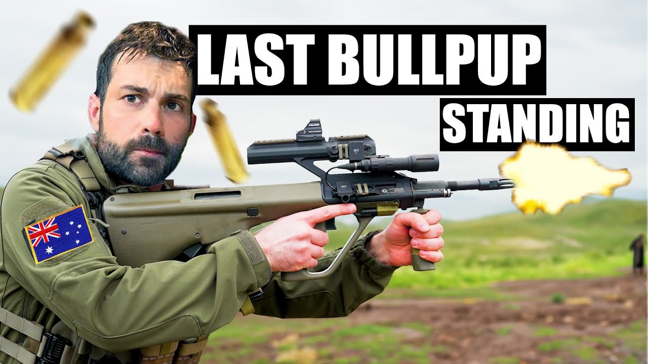 Why Australian Troops Still Use a Bullpup Rifle