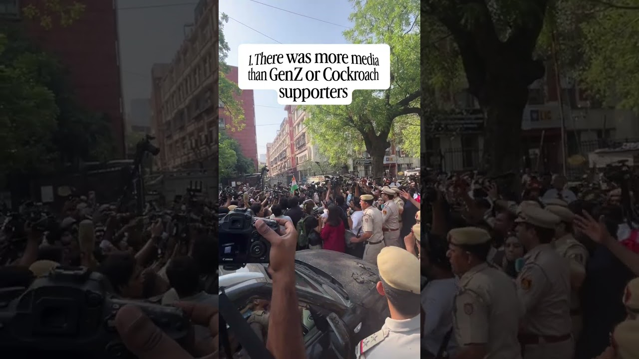 Live from parliament street police station. #cockroachjantaparty #cjpprotest #news