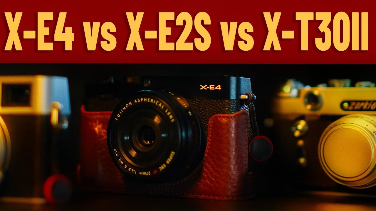 Fuji X-E4 vs X-E2S vs X-T30II - What I Would Choose After Long Term Use Of X-PRO3, X100v, XE4, XE2s?