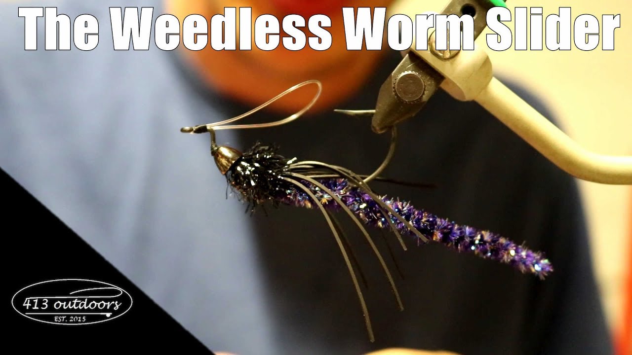 How to Tie a Weedless Worm Fly