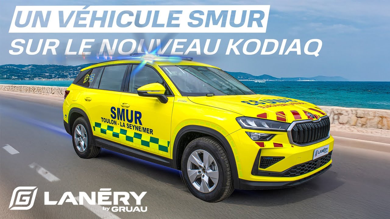Le nouveau Kodiaq pour le SMUR par Lanéry by Gruau #78