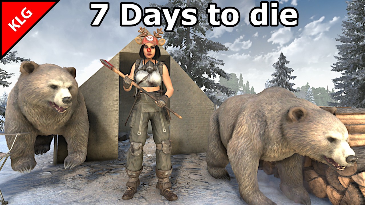 7 Days to Die v3.0 ► ОПАСНЫЙ ХОЛОД ❄️ ВЫЖИВАНИЕ ЗИМНИЙ БИО