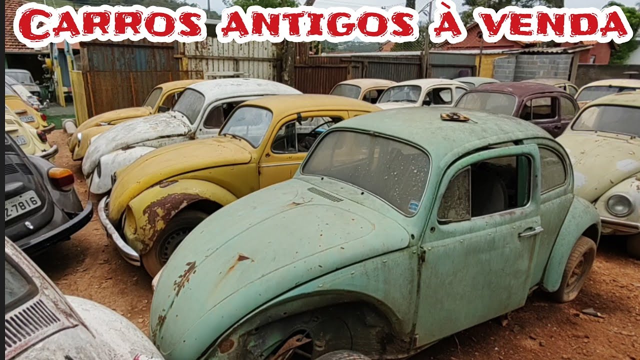 OLHA TODOS À VENDA FUSCAS E PEÇAS CARROS ANTIGOS SALVA FUSCA PIRACAIA #classiccars #aircooled #fusca