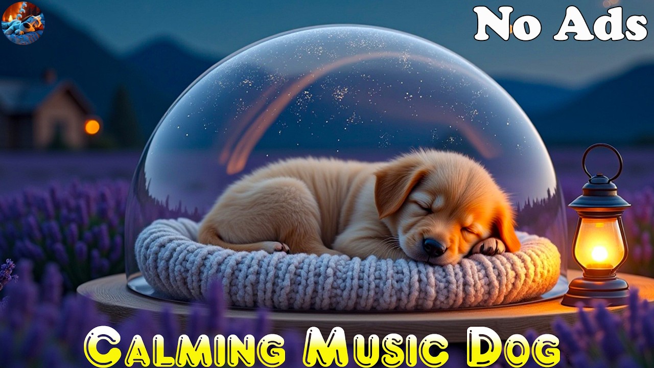 12 Hours of Calm Relaxing Sounds for Dog🐶🌸 Anti-Separation Anxiety Relief 💖 Deep Sleep Music 🎵No Ads