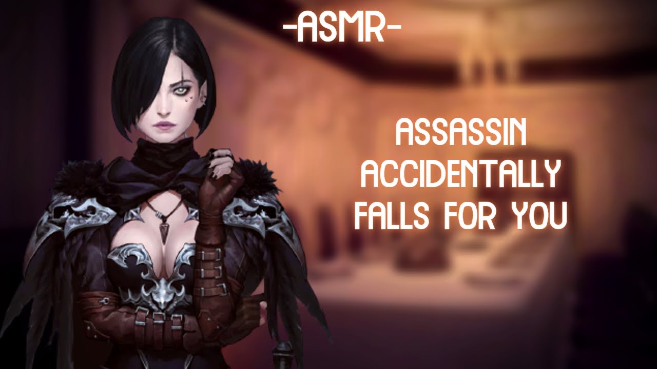 [ASMR] [ROLEPLAY] assassin accidentally falls for you (binaural/F4F)