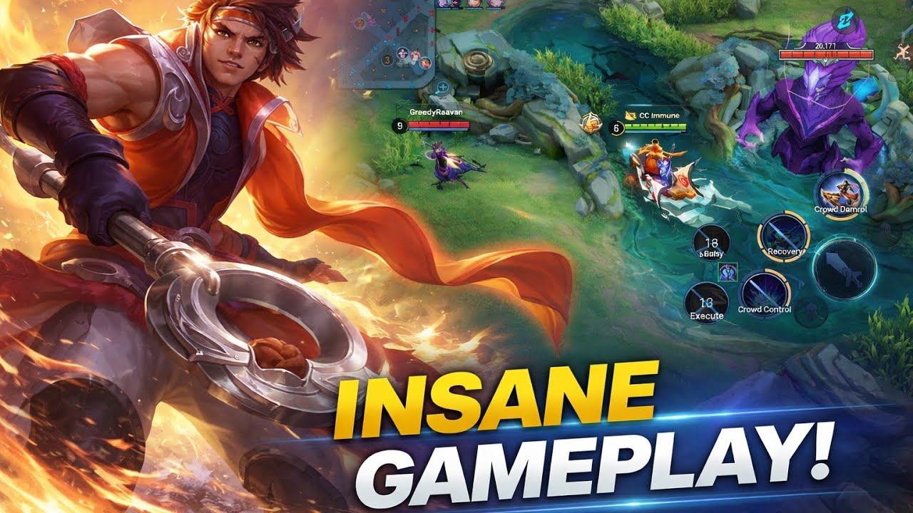 SUN CE INSANE GAMEPLAY IN HONOR OF KINGS | 