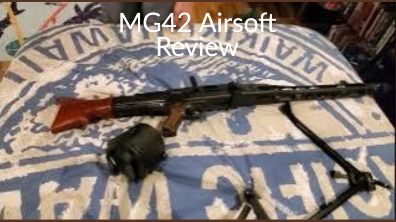 MG42 AEG Airsoft gun review