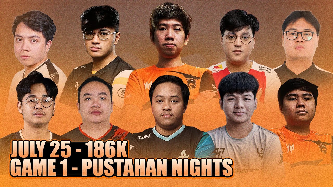 JULY 25 - 186K PUSTAHAN GAME 1 - KUKU, KARL, GABBI, FORCE, NATSUMI VS TINO, LEWIS, JING, SKEM, PALOS