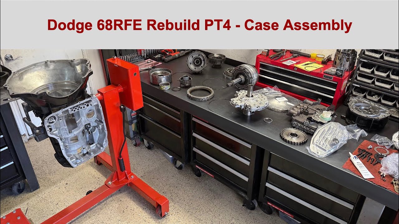 Dodge 68RFE Rebuild Part 4 - Case Assembly