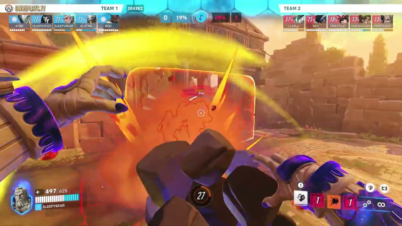 Frostdaye part 12 by SLEEPYBEAR — Overwatch Replay 28A2KZ