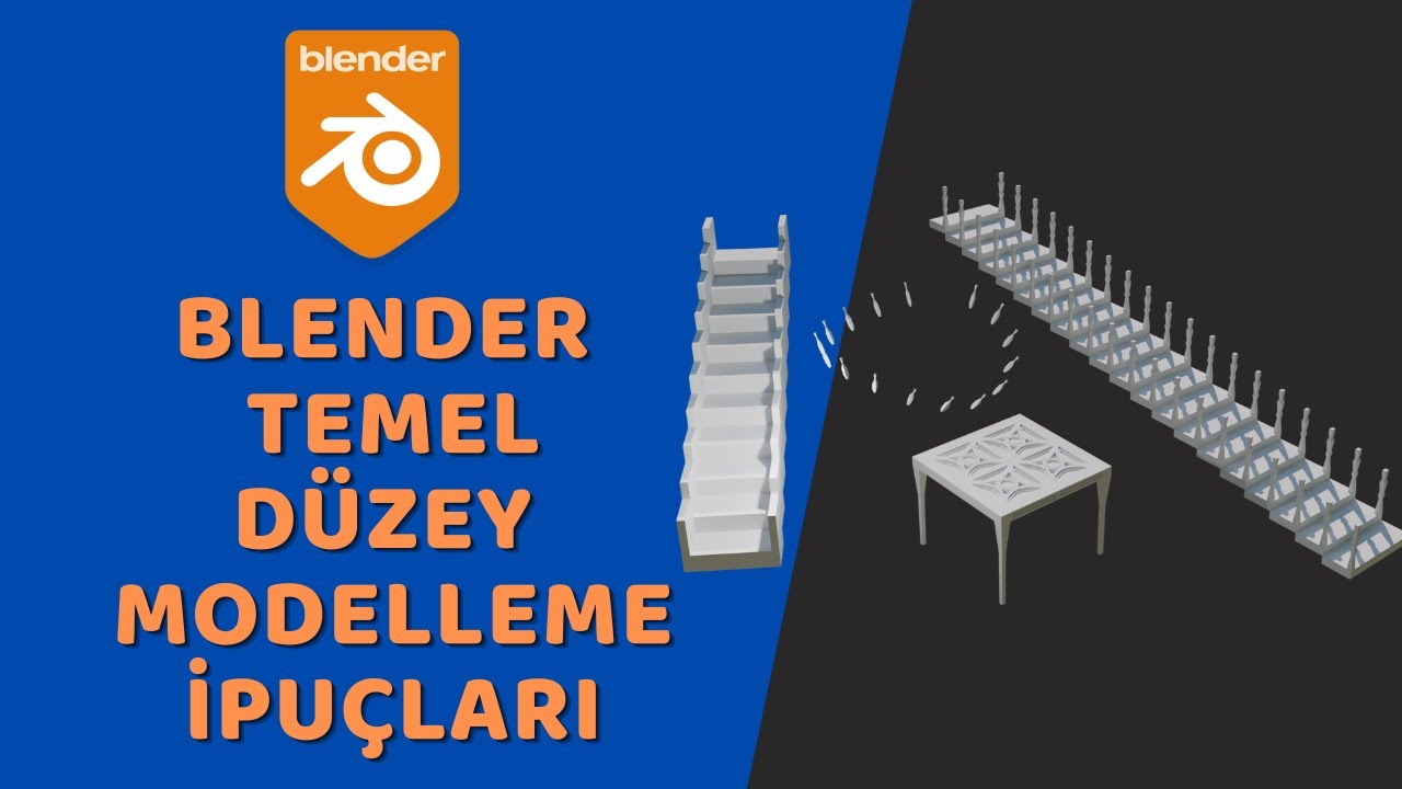 Blender - Temel Düzey Modelleme İpuçları