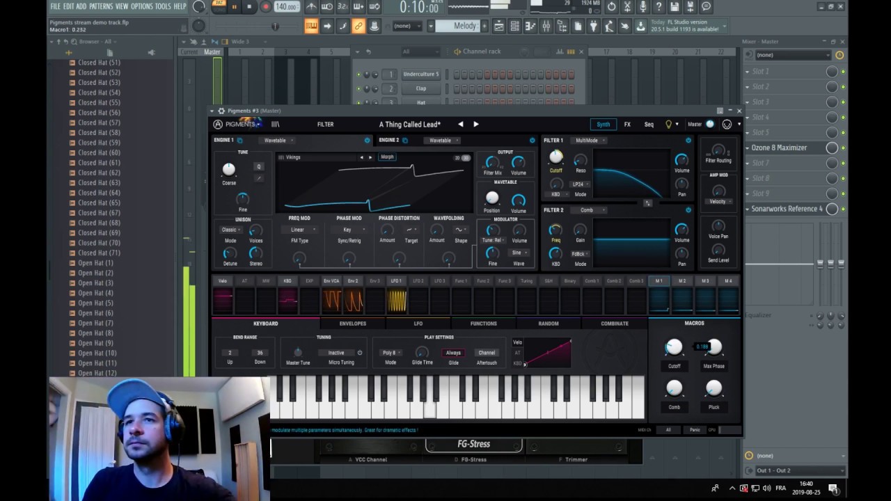 Creating a Tech Trance Track in FL Studio featuring Pigments - Livestream!