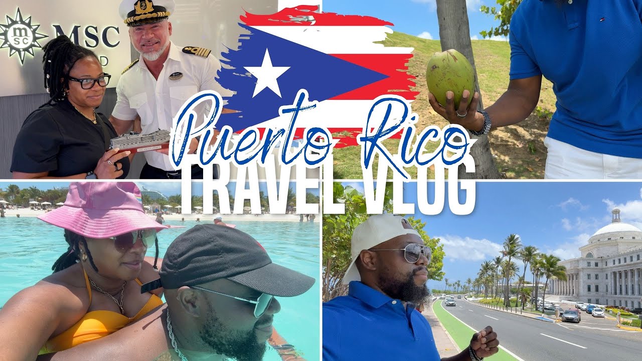 🇵🇷 Видеоблог о путешествиях: Пуэрто-Рико + Встреча с капитаном MSC World America