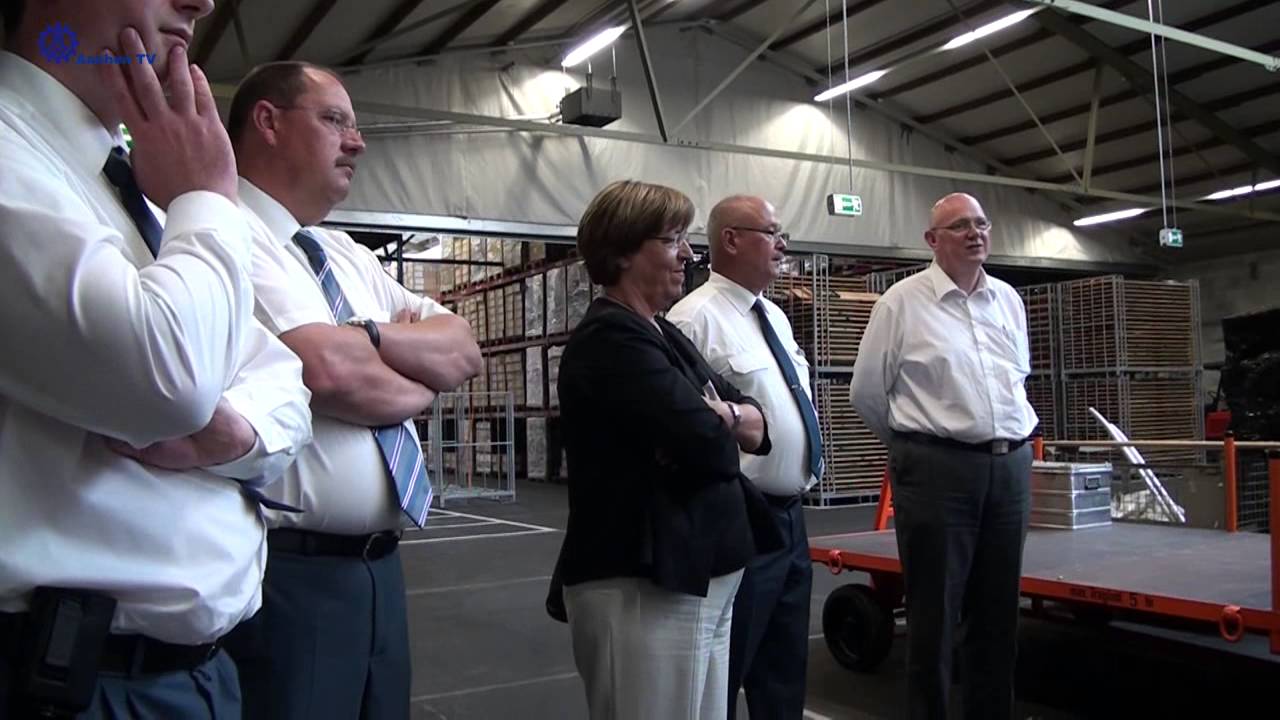 Ulla Schmidt zu Gast beim THW Logistik-Zentrum in Heiligenhaus