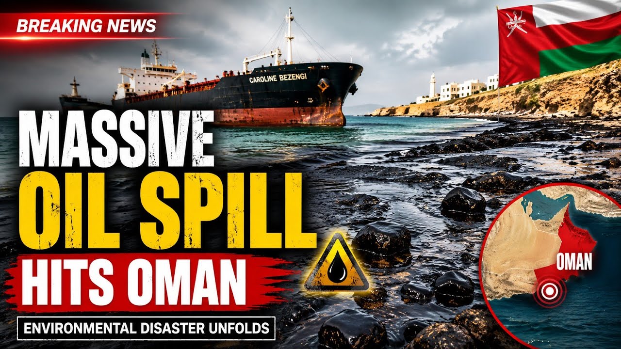 MASSIVE OIL SPILL HITS OMAN &mdash; Environmental Disaster Spreads to the Coast