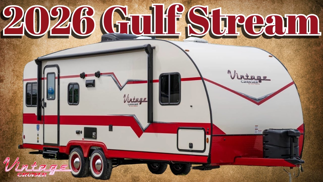 The 2026 Gulf Stream Vintage Cruiser is here! | Vintage is in style at the campground