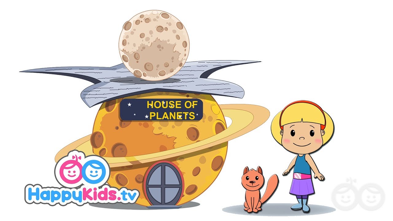 House of Planets | Nursery Rhymes | Happy Kids | Pattie and Pixie Show