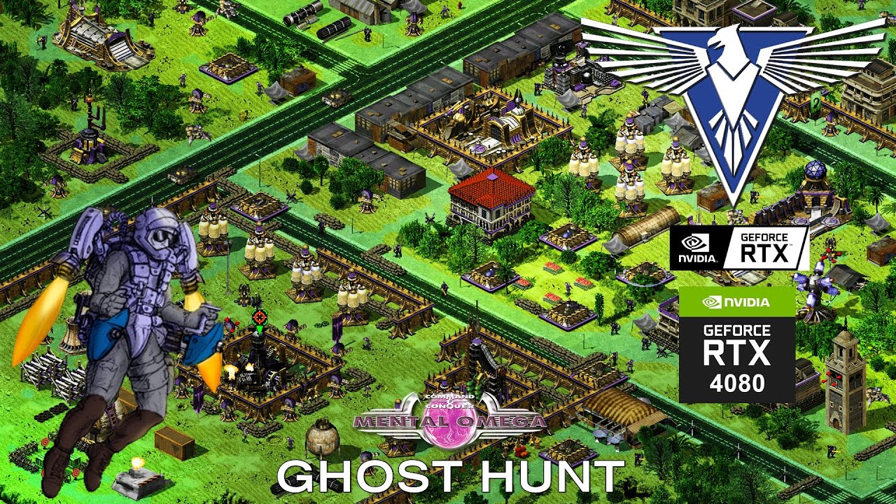 Red Alert 2 | Mental Omega 3.3.6 - Allied Mission 16 - Ghost Hunt - RTX 4080