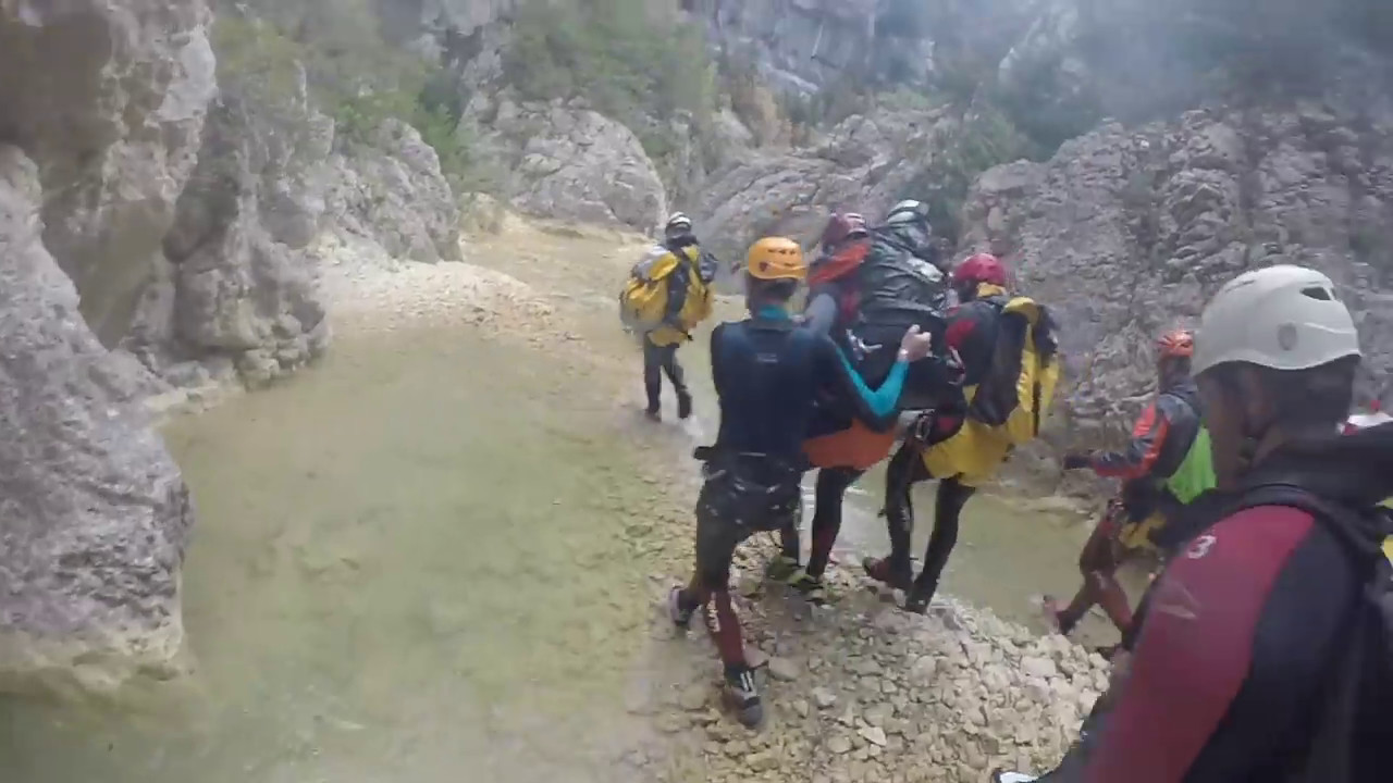 rescate barranco Mascún