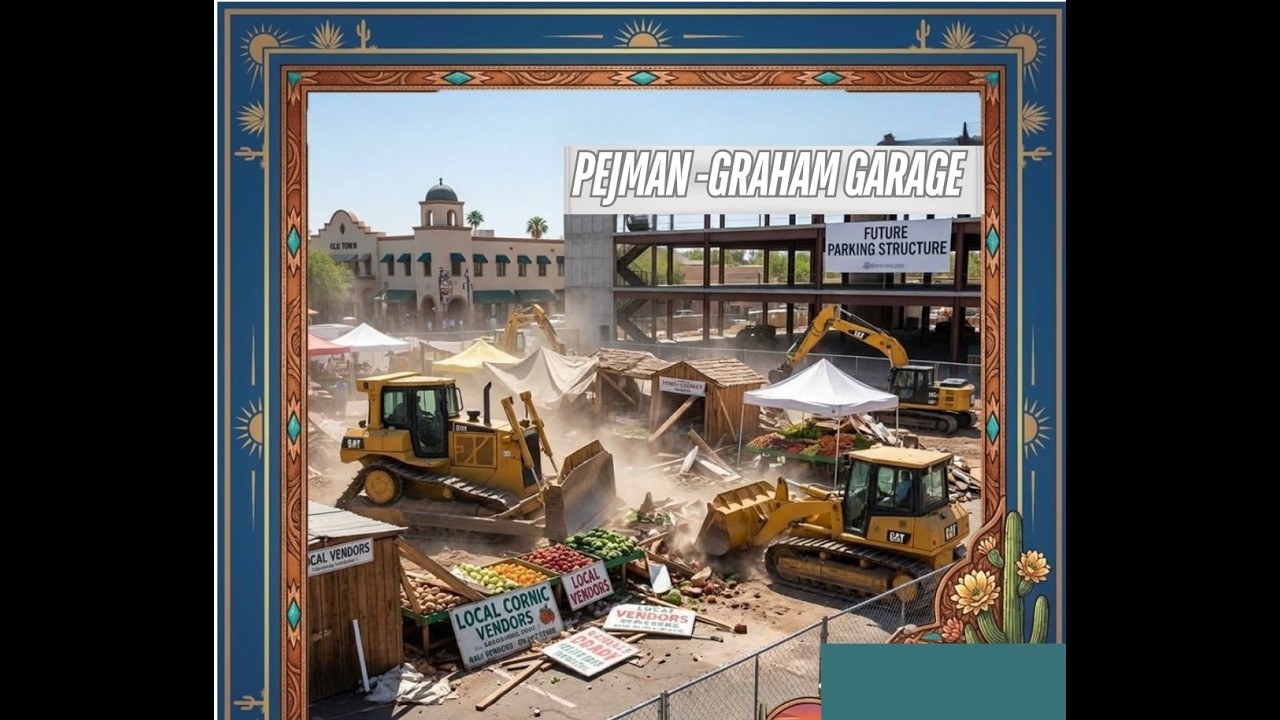 Планируемое строительство многоуровневой парковки в Старом городе Скоттсдейла станет одним из гла...