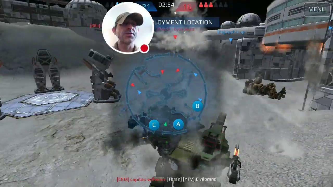 War Robots Domination Match with Donald Wilson, teaming up with Burlycaveman