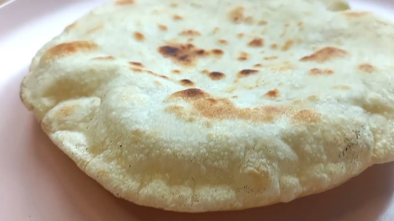 Flatbread with a pocket for kebab or gyros. Pita recipe