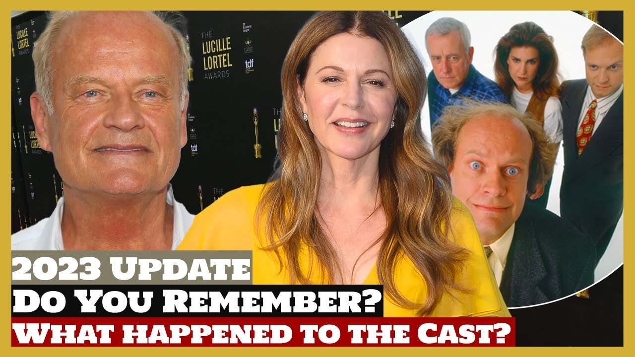 Frasier tv series 1993 | Cast 30 Years Later | Then and Now