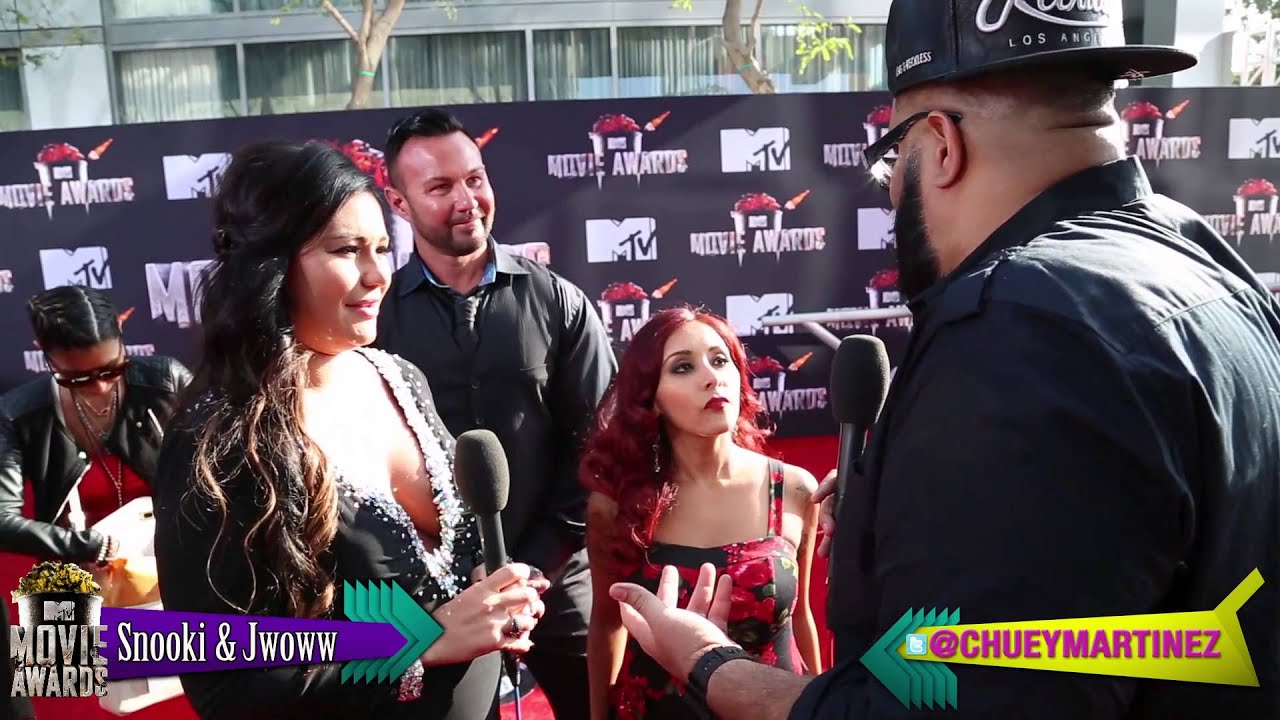Snooki & J Woww - 2014 MTV Movie Awards