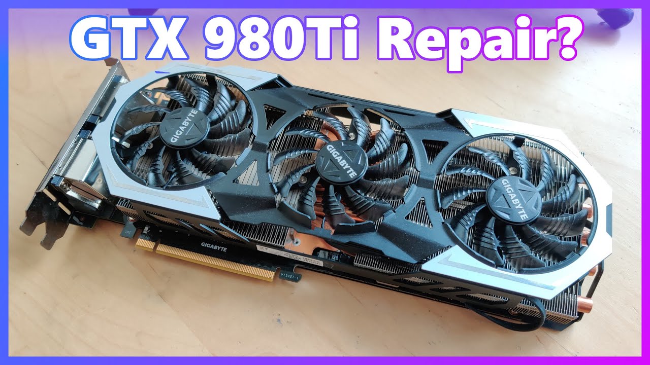 Can the GTX 980Ti G1 Gaming be repaired?