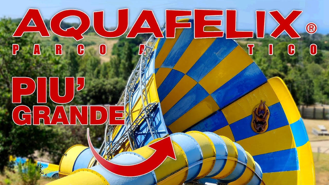 PROVIAMO il CONO PIU' GRANDE d'ITALIA! - AquaFelix 2025