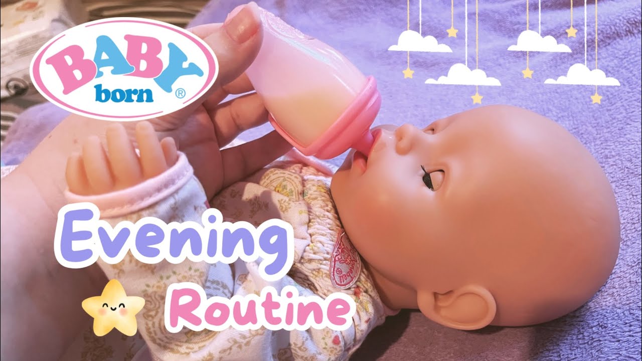 Relaxing Baby Born Evening Routine 🌙✨