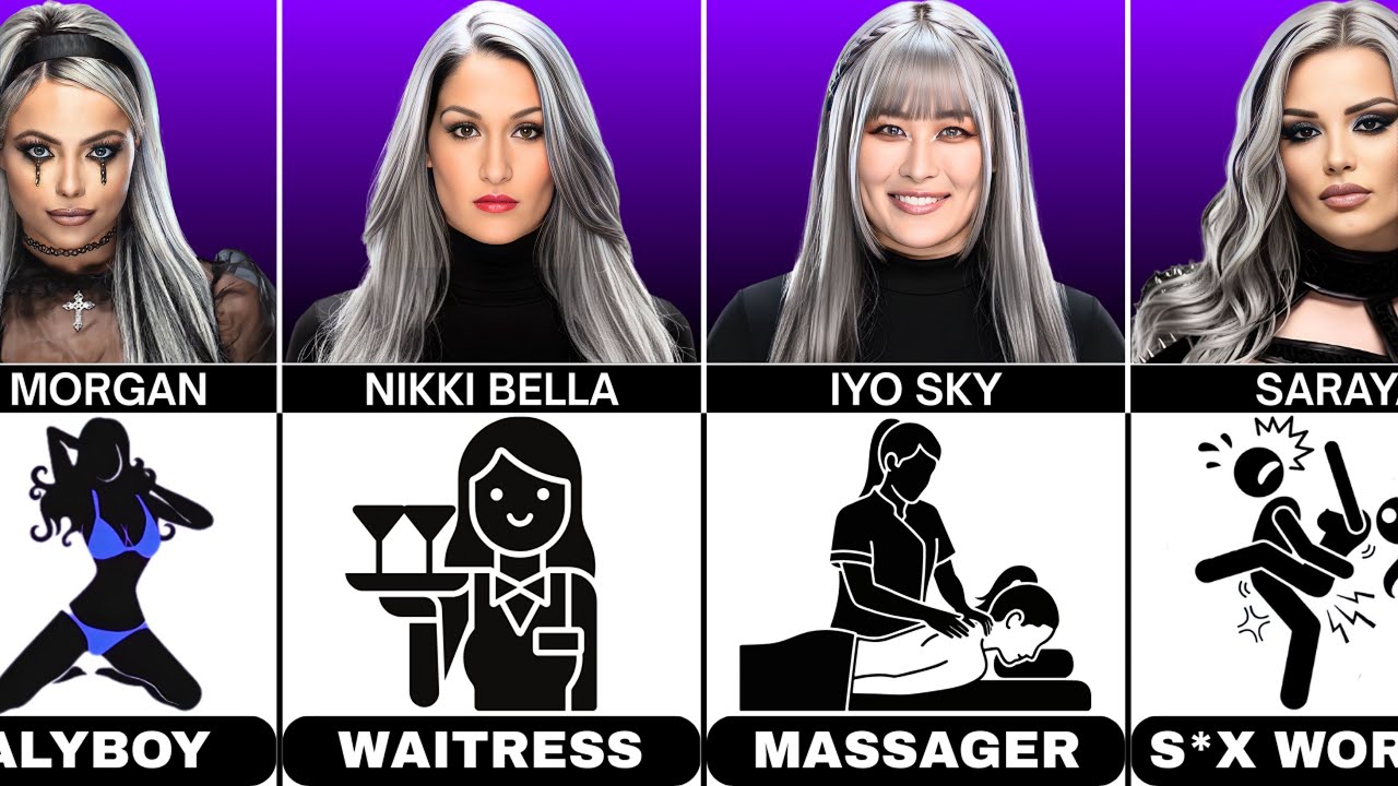 Женщины-суперзвезды WWE и их первая работа | wrestlinginc