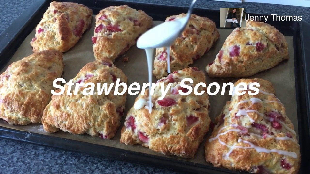 How To Cook: Strawberry Scones