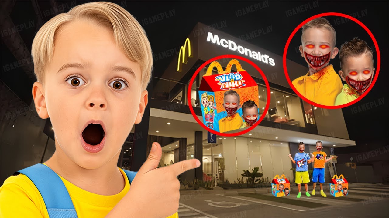Do NOT Order Evil Vlad and Niki Happy Meal at 3AM – IT’S TOO DANGEROUS!