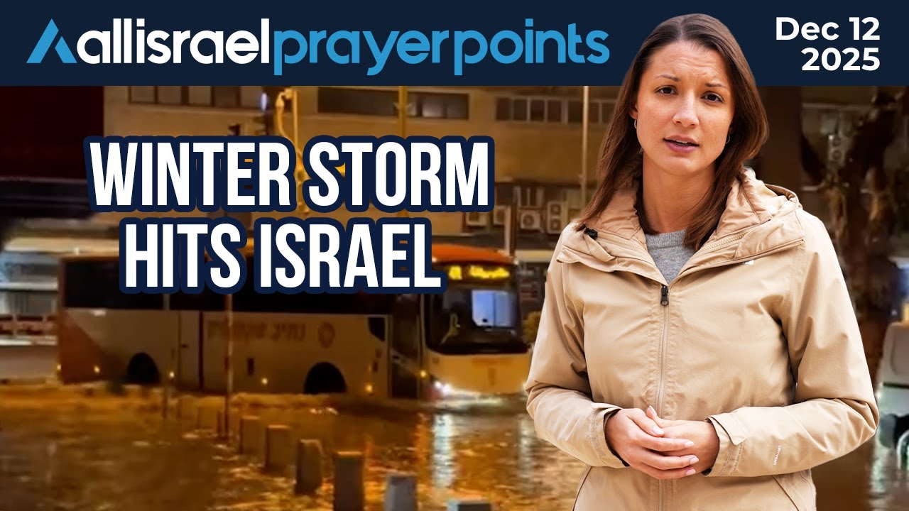 Massive Winter Storm Hits Israel Before Hanukkah &mdash; A Call to Pray!