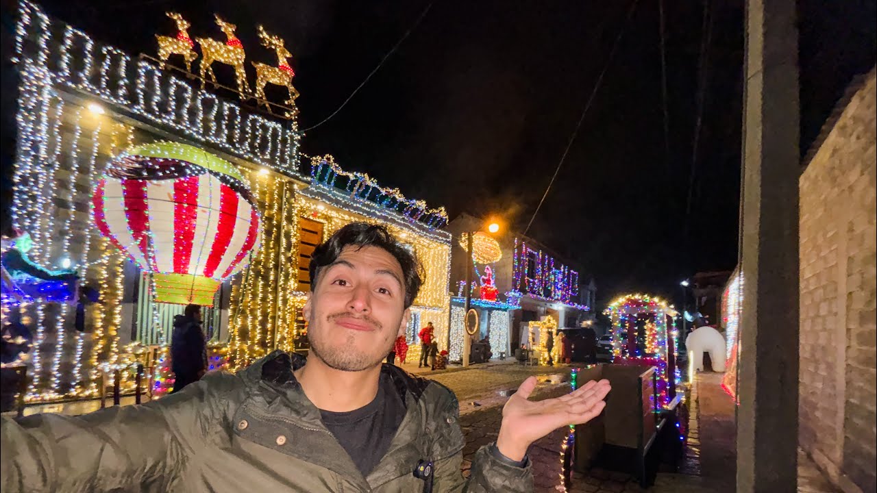 Así se vive la magia de la navidad en San Pedro Tlalcuapan Tlax.