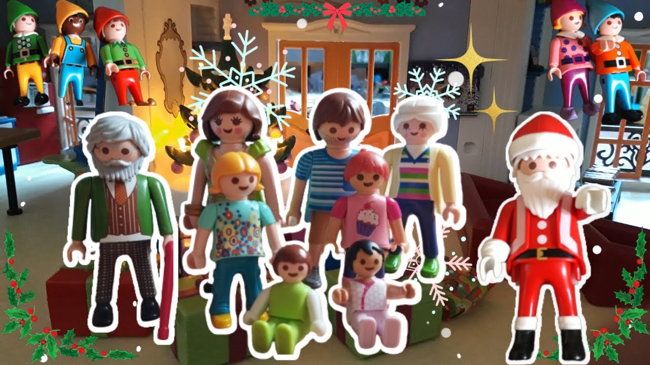 Un Noël Avec La Famille Papouille 🎅🎁 - Film Playmobil De Noël