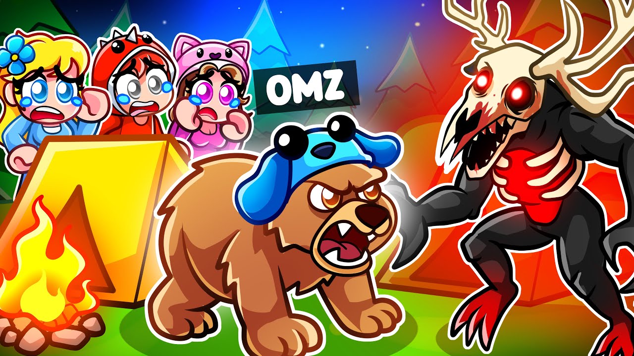 I Became A BEAR In 99 Nights In The Forest! (Roblox)