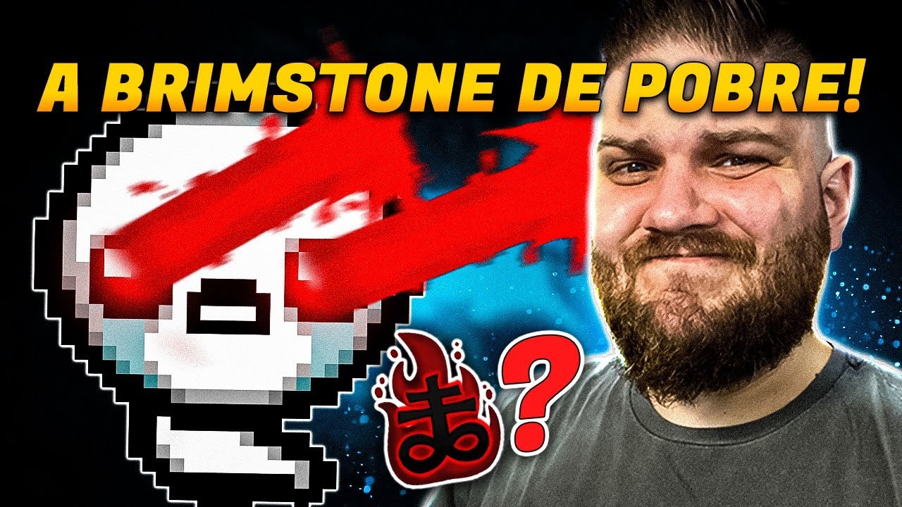 LOST GANHOU UMA BRINSTONE DE POBRE | The Binding of Isaac