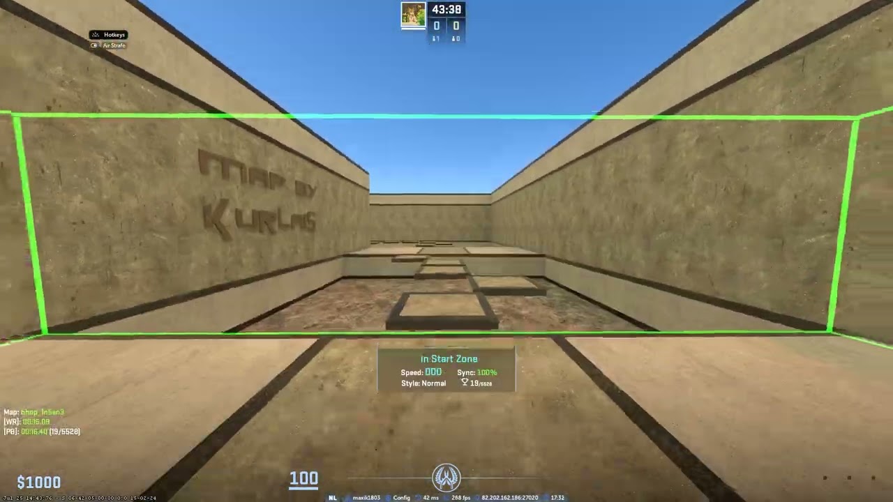 bhop_1n5an3 15.00 wr bag xplay/gg