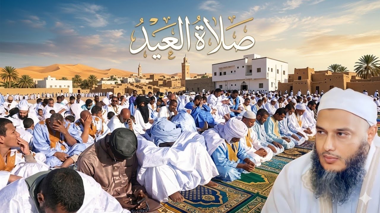 💎 صلاة عيد الفطر كاملة مع الشيخ محمد الحسن الددو | تكبيرات وخشوعEid al-Fitr Prayer Full | Takbeer & 