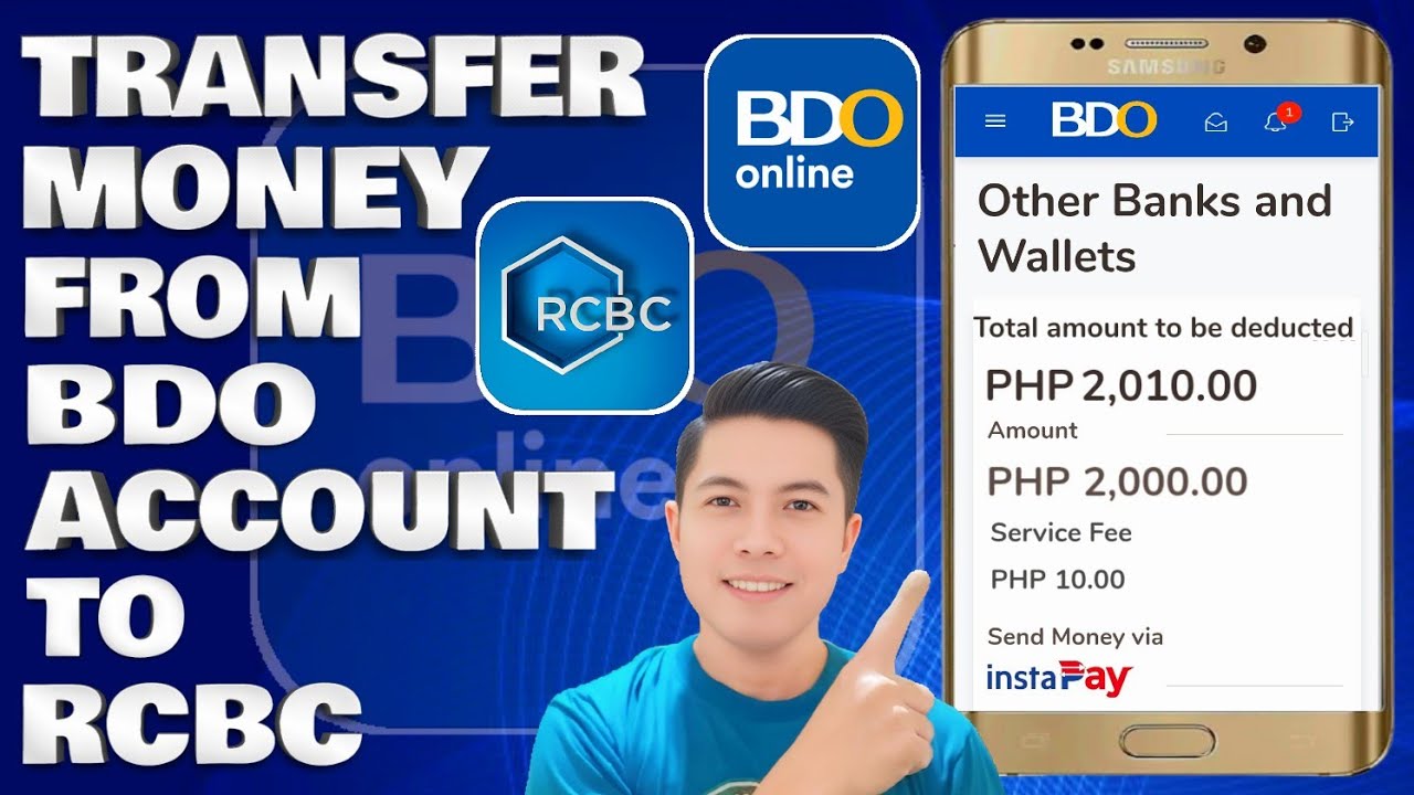How To Transfer Money From BDO Account To RCBC Savings (Complete Guide 2026)