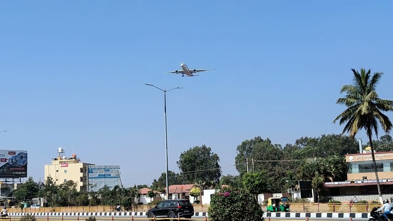 Plane Spotting at Bengaluru 😍 Karnataka #aviation