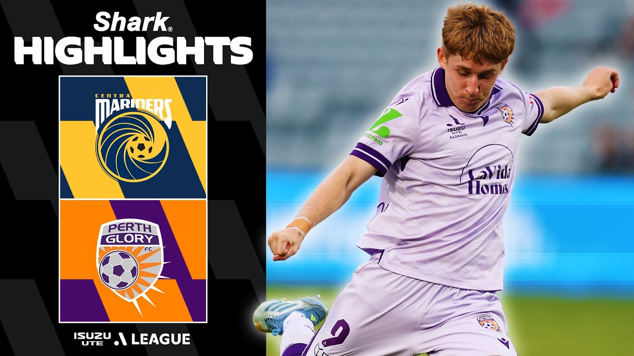 Central Coast Mariners v Perth Glory | SHARK HIGHLIGHTS | Isuzu UTE A-League 2025-26 | Round 23
