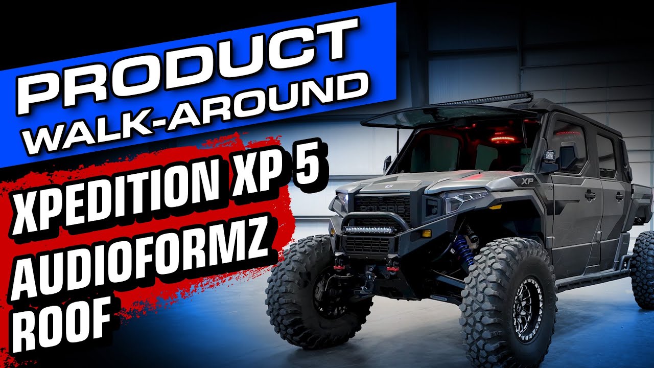 Polaris Expedition XP5 with AudioFormz Roof – Full Walk Around & Sound Demo! 🔊💥