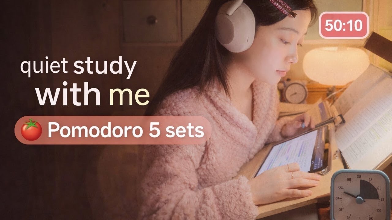 🌍 Study with me | US Evening · Europe Night · Korea Morning