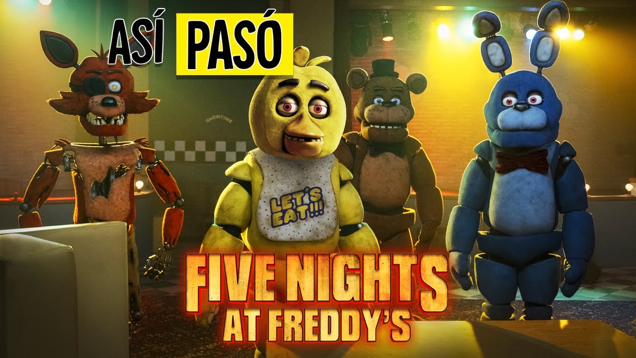 FIVE NIGHTS AT FREDDY'S (2023)  - RESUMEN EN 17 MINUTOS