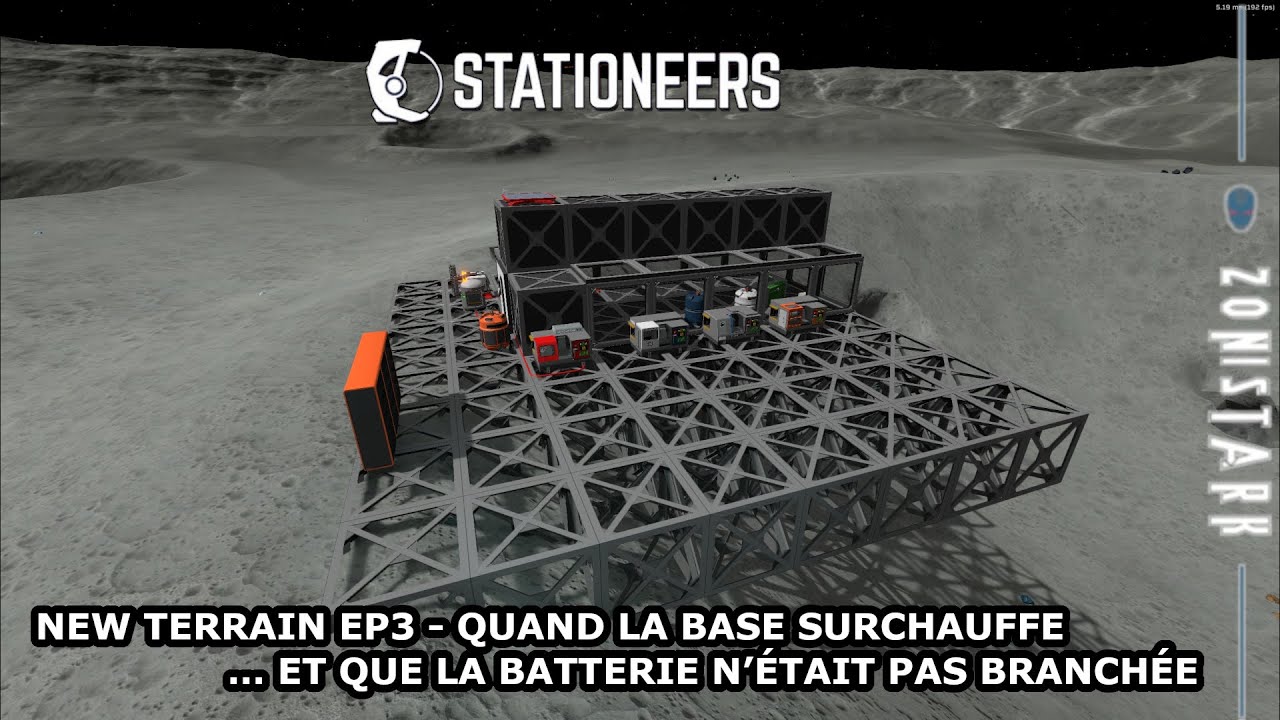 [FR] Stationeers Lune #3 – Quand la base surchauffe… et que la batterie n’était pas branchée 😅