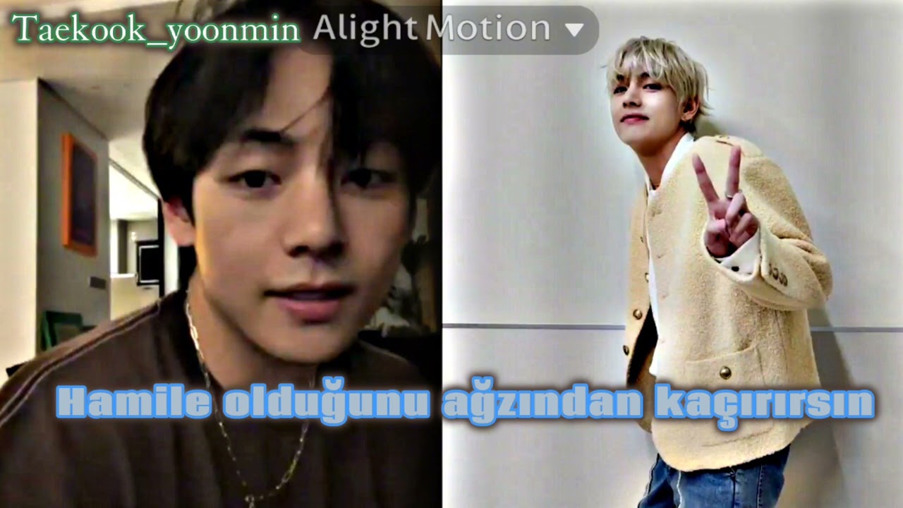 Kim Taehyung ile hayal et 'Hamile olduğunu ağzından kaçırırsın' [TB] 