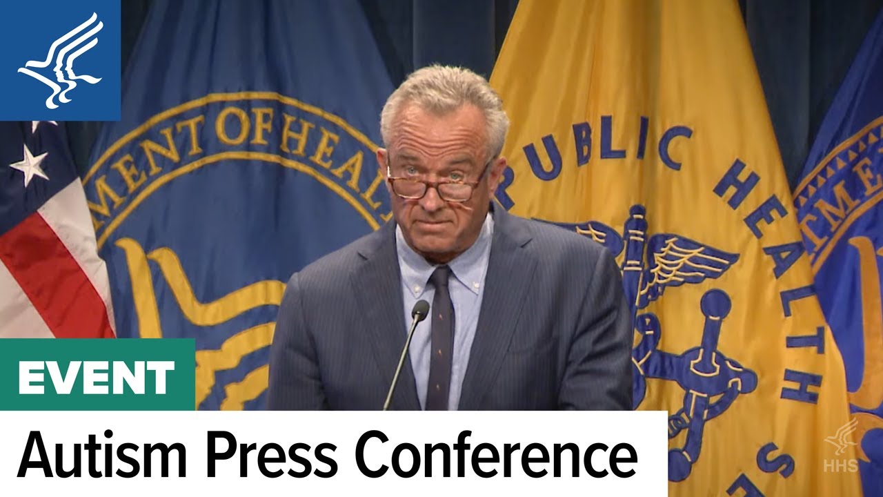 Secretary Kennedy Hosts Press Conference on Autism Epidemic